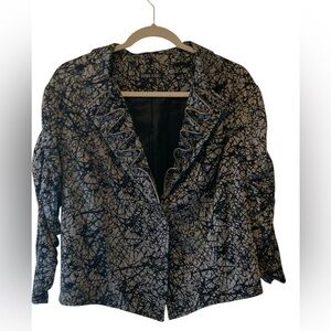 Boho-chic XL boho blazer